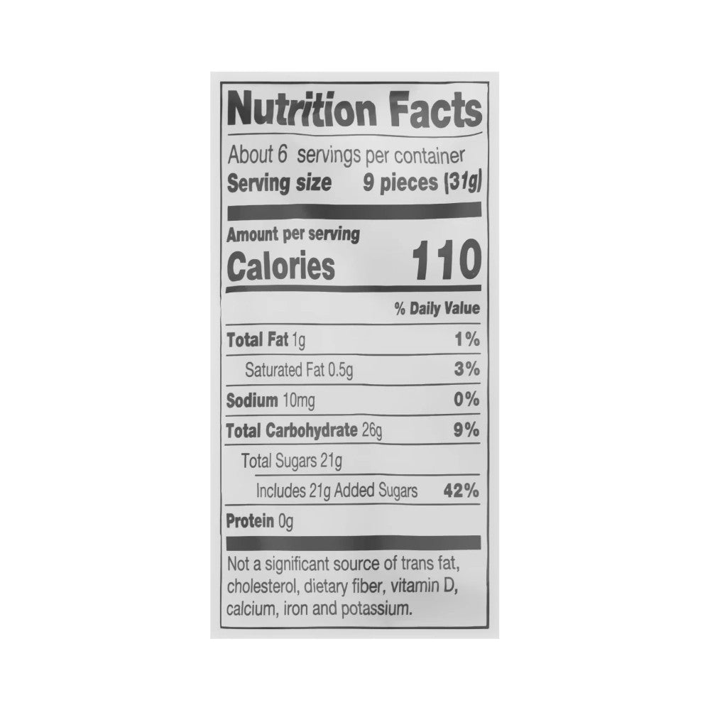 Cry Baby Extra Sour Chews Candy 7oz (198g)