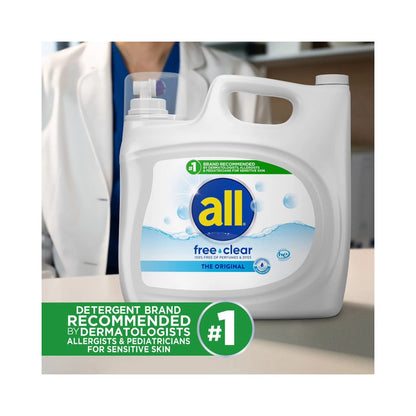 All Free & Clear Original Liquid Laundry Detergent 118oz (3.48L) - 94 Washes