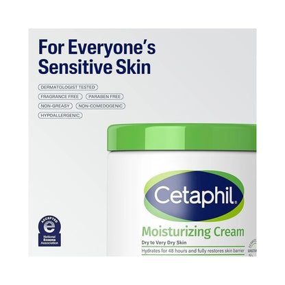 Cetaphil Moisturizing Cream for Dry Skin 453g