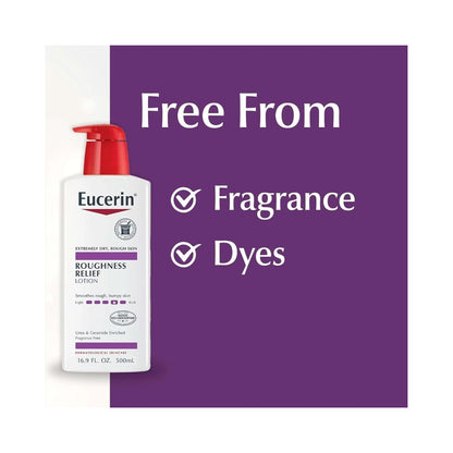 Eucerin Roughness Relief Lotion Bottle 500ml - Fragrance Free
