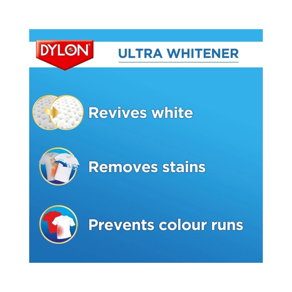 Dylon Ultra Whitener Sachets 5's