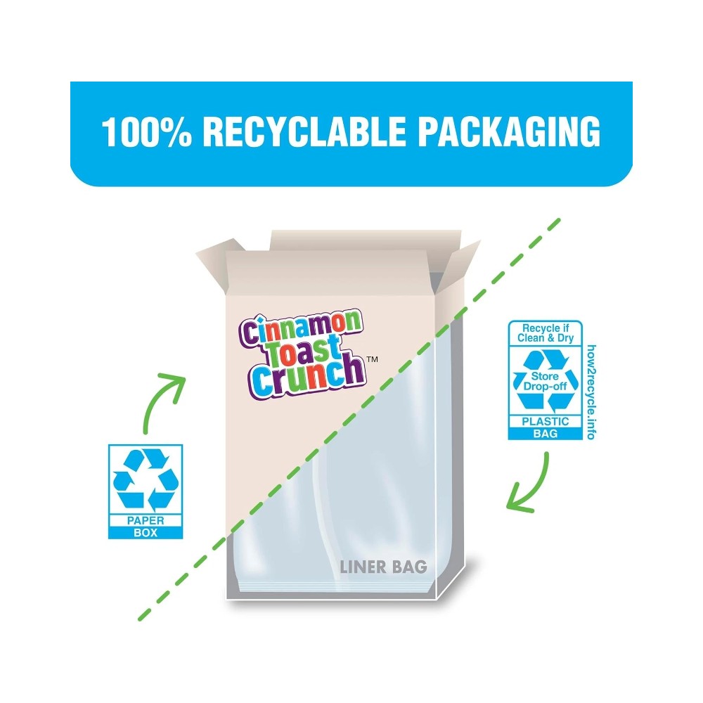 Cinnamon Toast Crunch Waffle Cereal 11.6oz (328g)