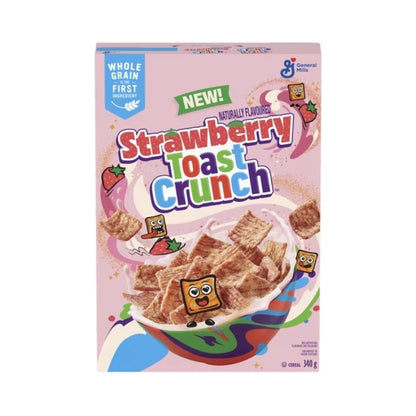 Strawberry Toast Crunch Cereal 340g - Canadian Import