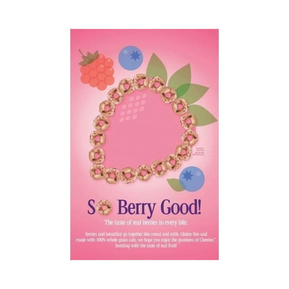 Cheerios Very Berry Cereal 14.5oz (411g)