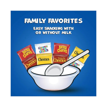 General Mills Cereal Breakfast Pack 8 Pouches 9.14oz