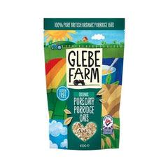 Glebe Farm Organic PureOaty Porridge Oats Cereal 450g
