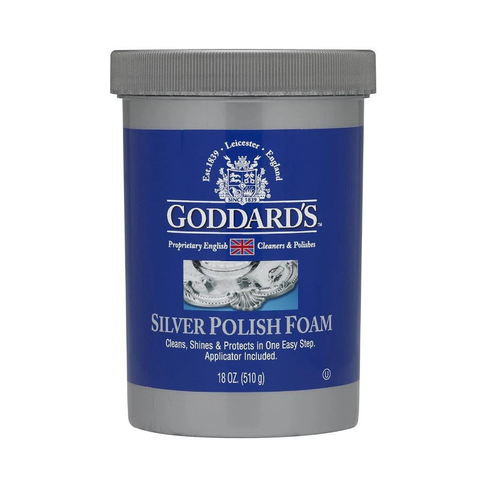 Goddards Silver Polish Foam with Applicator 18oz (510g)