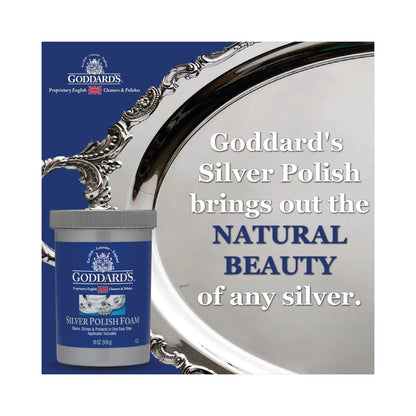 Goddards Silver Polish Foam with Applicator 6oz (170g)