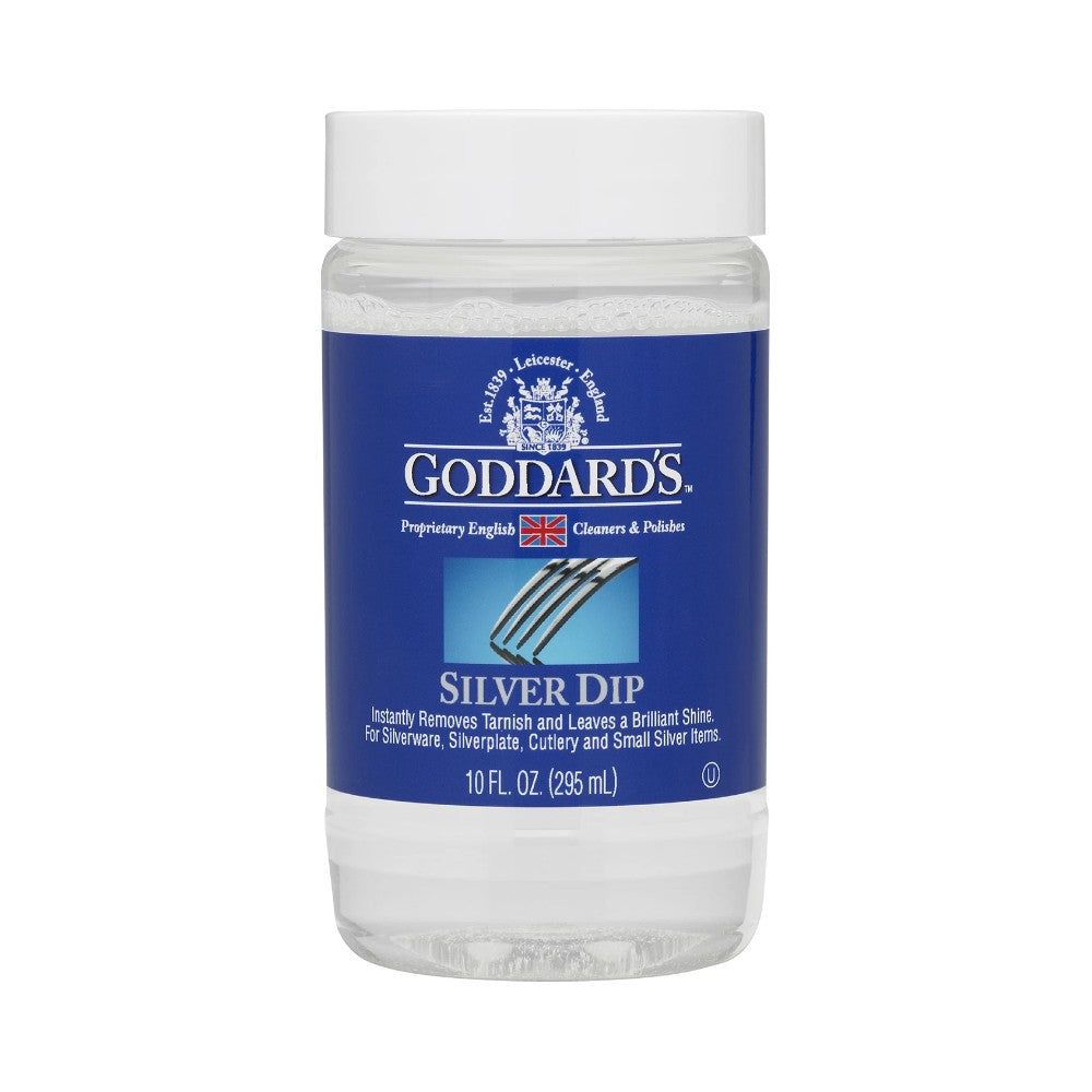 Goddards Silver Dip Polish Cleaner & Tarnish Remover 10oz (295ml)