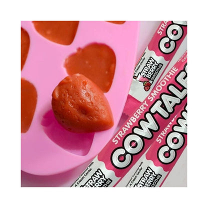 Goetze's Cow Tales Strawberry Smoothie Candy Snack Bars 1oz (28g) - 36 Bars