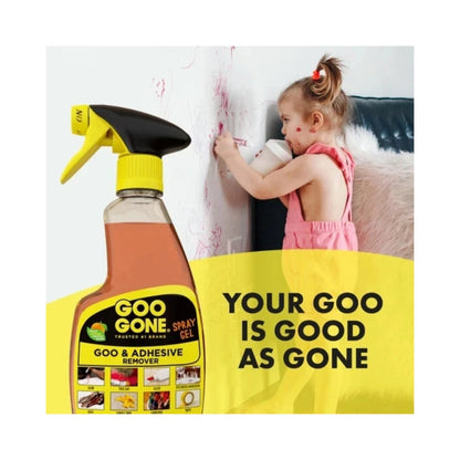 Goo Gone Goo & Adhesive Remover Spray Gel 12oz (355ml) - Surface Safe