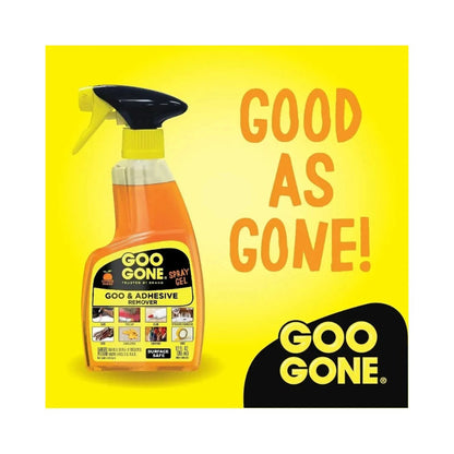 Goo Gone Goo & Adhesive Remover Spray Gel 12oz (355ml) - Surface Safe