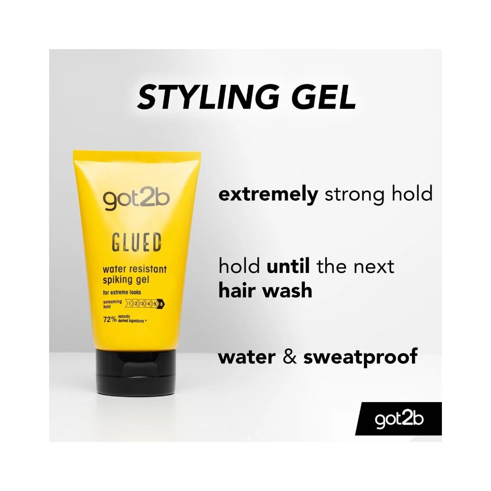 Got2b Glued Water Resistant Hair Spiking Gel 150ml