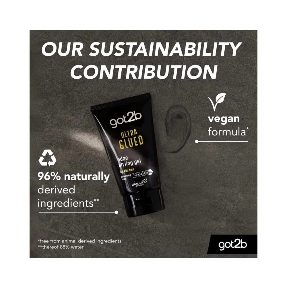 Got2b Ultra Glued Edge Styling Gel Tube 150ml