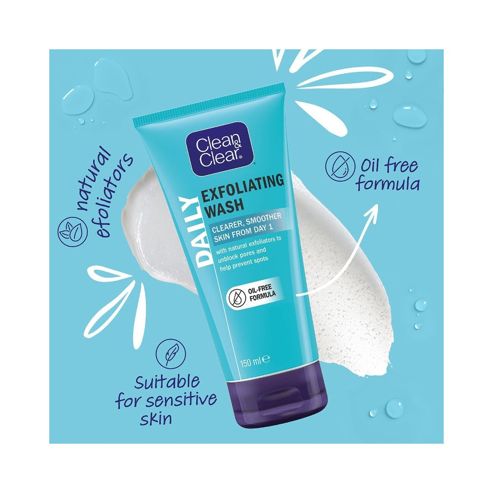 Clean and Clear Exfoliating Daily Wash 150ml