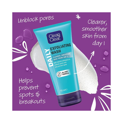 Clean and Clear Exfoliating Daily Wash 150ml