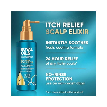 Head & Shoulders Royal Oils Instant Soothe Scalp Elixir Spray 125ml