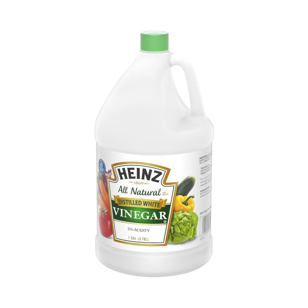 Heinz All Natural Distilled White Vinegar Bottle 3.78L