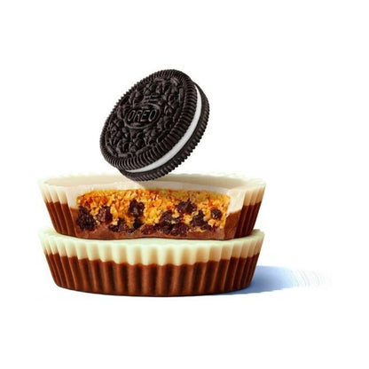 Reese's Oreo Milk Chocolate and White Creme Peanut Butter Cup 39g