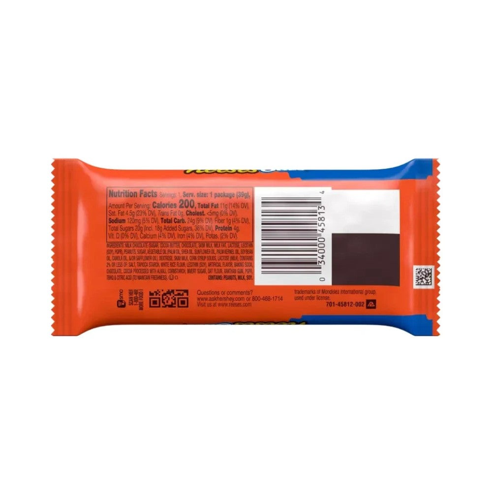Reese's Oreo Milk Chocolate and White Creme Peanut Butter Cup 39g