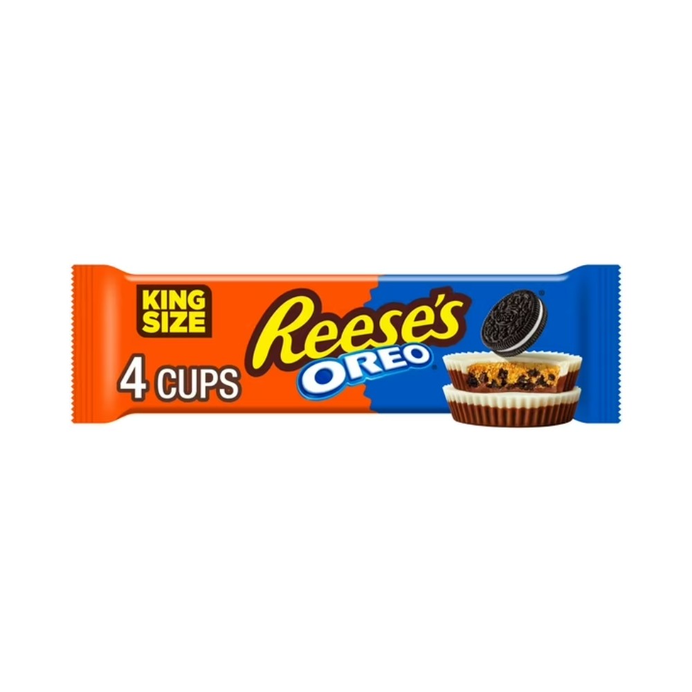 REESE'S OREO Milk Chocolate King Size Peanut Butter Cups 79g