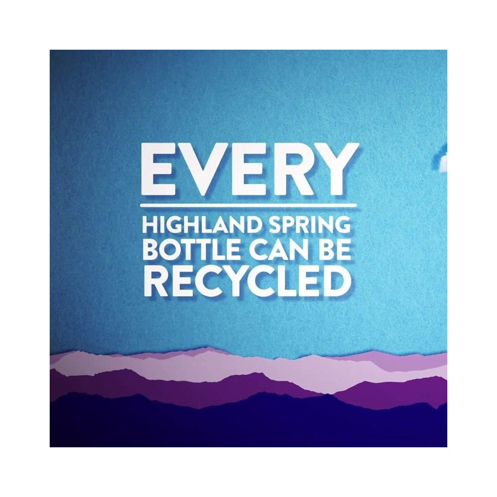 Highland Spring Still Sports Cap Water Bottle 500ml