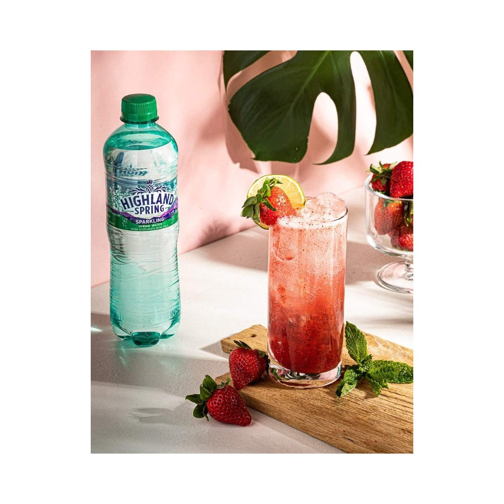 Highland Spring Sparkling Water Bottle 500ml