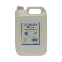 De-ionised Water 5L - For Battery Maintenance & Steam Irons