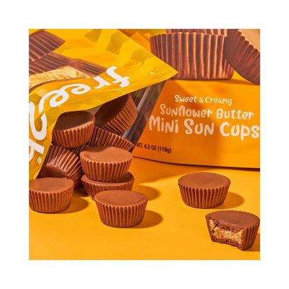 Free2b Sweet & Creamy Sunflower Butter Sun Cups Minis 4.2oz (119g)