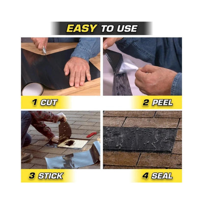 Flex Tape Clear Super Strong Waterproof Tape - 10.2cm x 1.52M