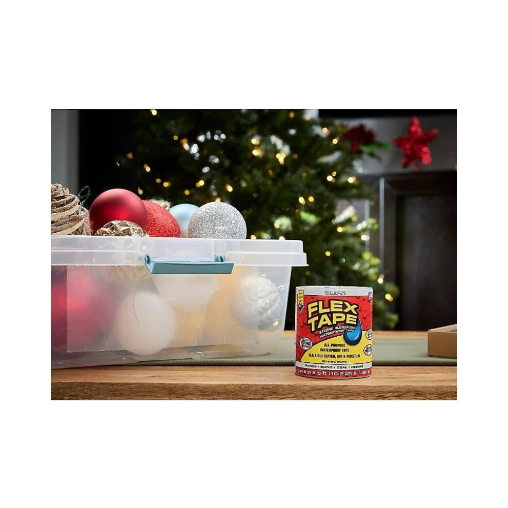 Flex Tape Clear Super Strong Waterproof Tape - 10.2cm x 1.52M