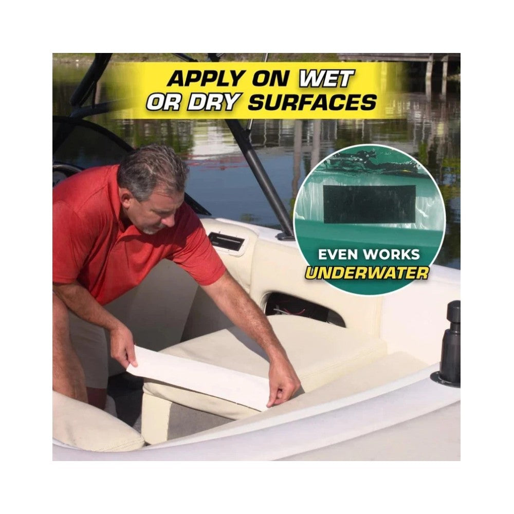 Flex Tape Clear Super Strong Waterproof Tape - 10.2cm x 1.52M