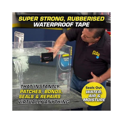 Flex Tape Strong Rubberized Waterproof Tape (10.2 cm x 1.52 m)