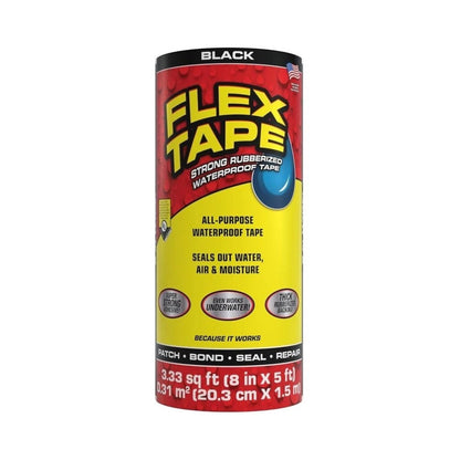 Flex Tape Strong Rubberized Waterproof Tape (20.3 cm x 1.5 m)