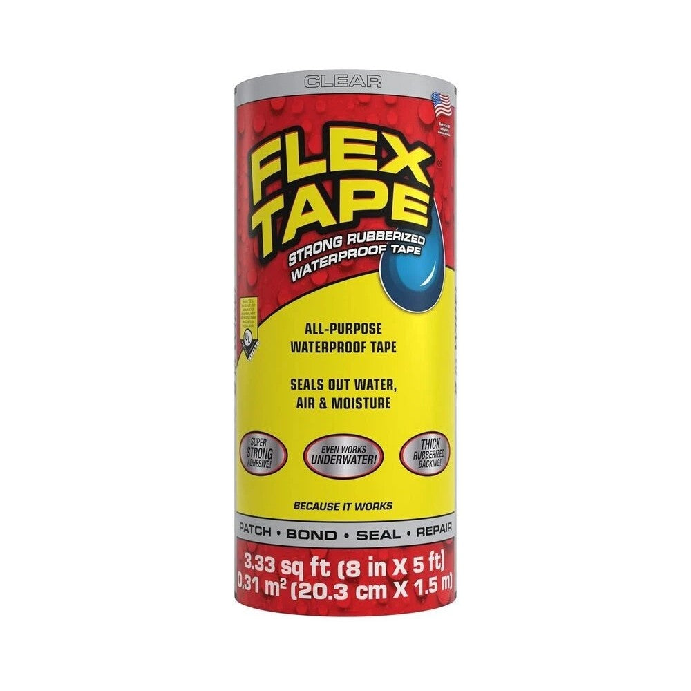 Flex Tape Strong Rubberized Waterproof Tape (20.3 cm x 1.5 m)