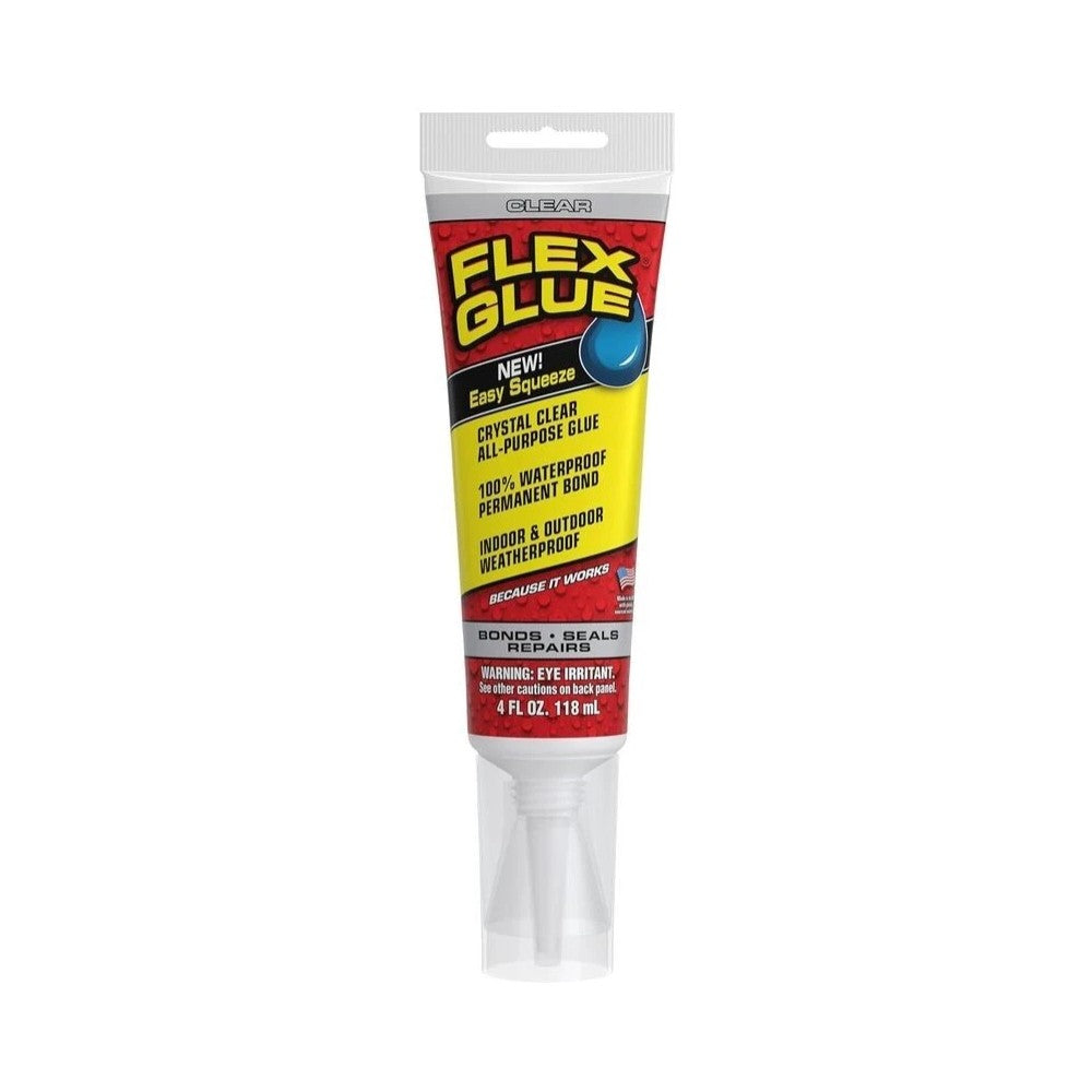 Flex Seal Crystal Clear All Purpose Glue 4oz (118ml)