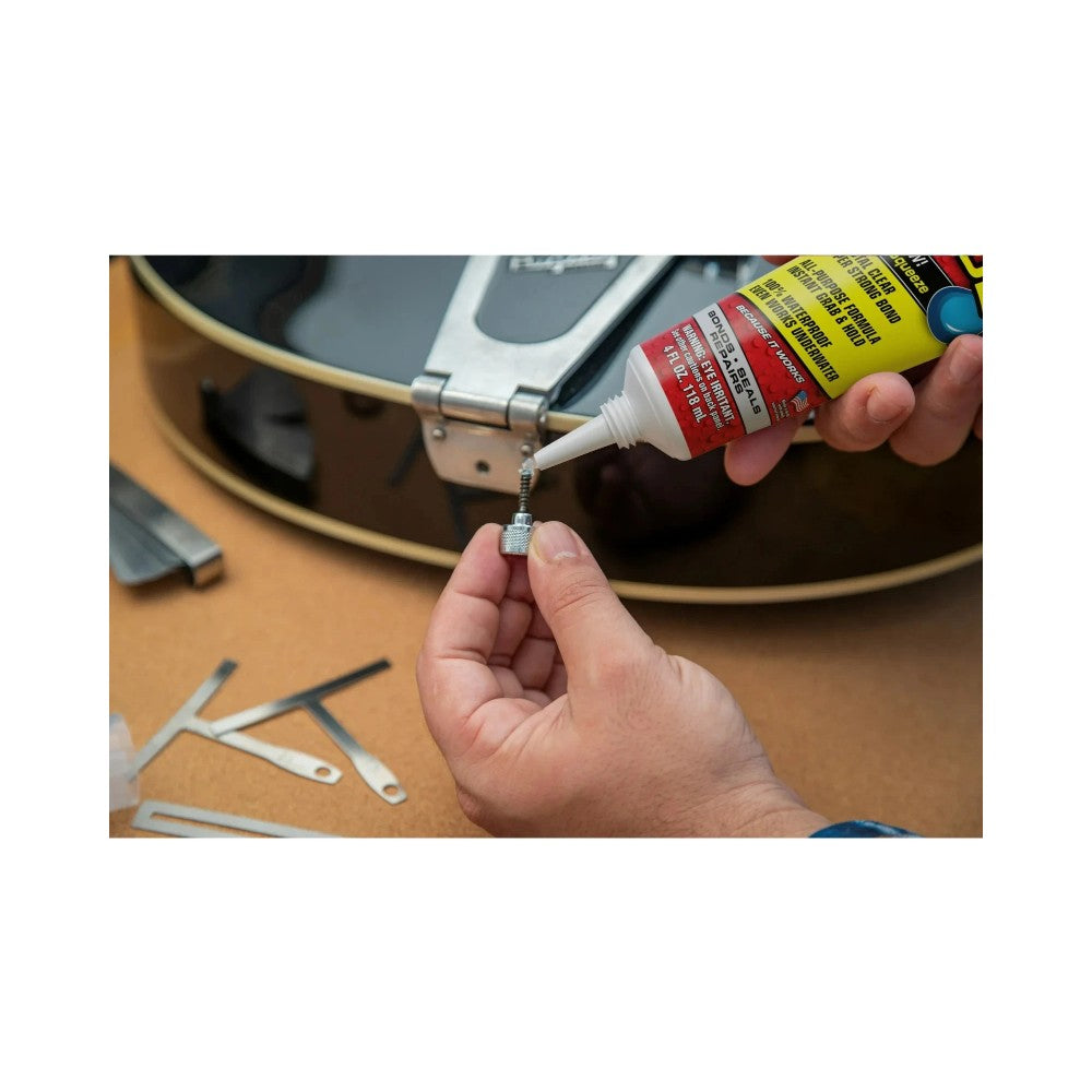 Flex Seal Crystal Clear All Purpose Glue 4oz (118ml)