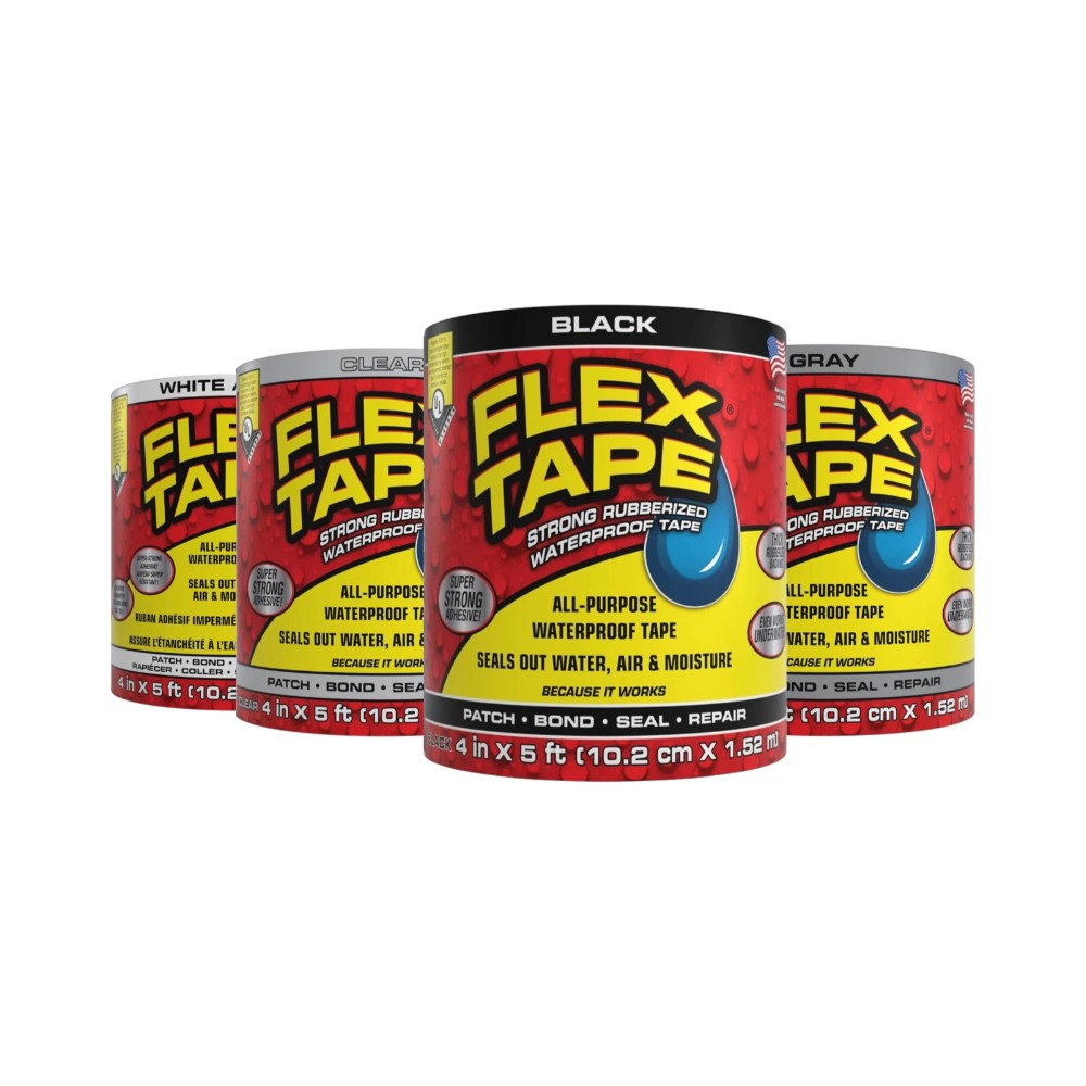 Flex Tape Strong Rubberized Waterproof Tape (10.2 cm x 1.52 m)