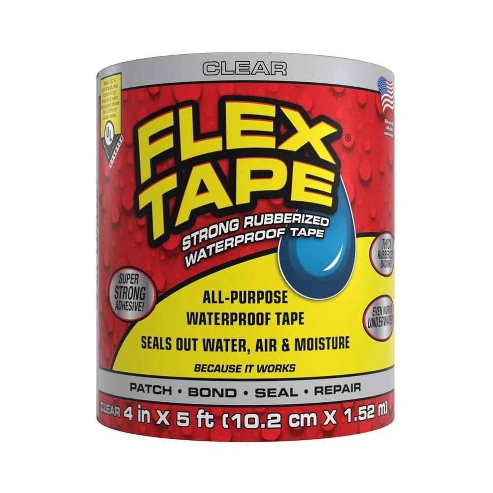 Flex Tape Strong Rubberized Waterproof Tape (10.2 cm x 1.52 m)