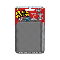 Flex Tape Clear Strong Rubberized Waterproof Tape Patches 2's - 3 in x 4 in