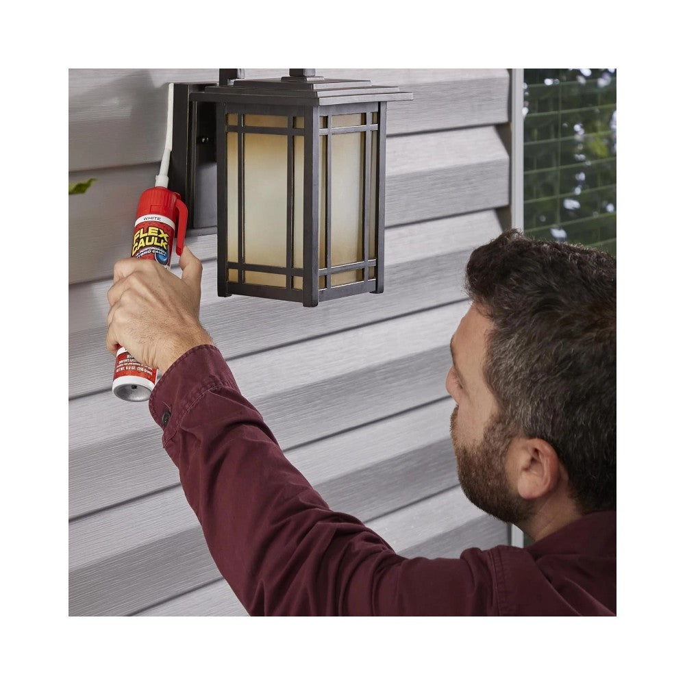 Flex Caulk Hi Performance Hybrid Caulk White 9oz (255g)