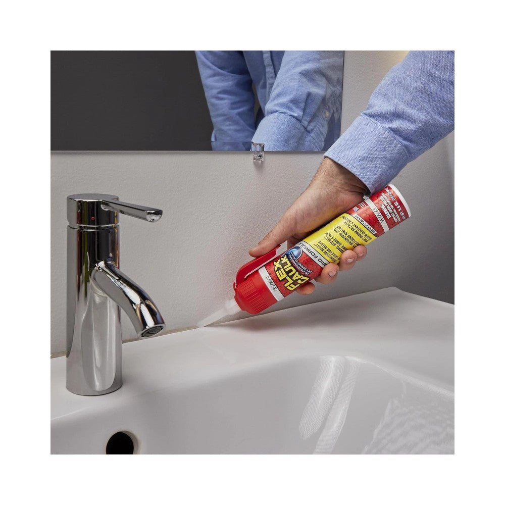 Flex Caulk Hi Performance Hybrid Caulk Clear 6.6oz (187g)
