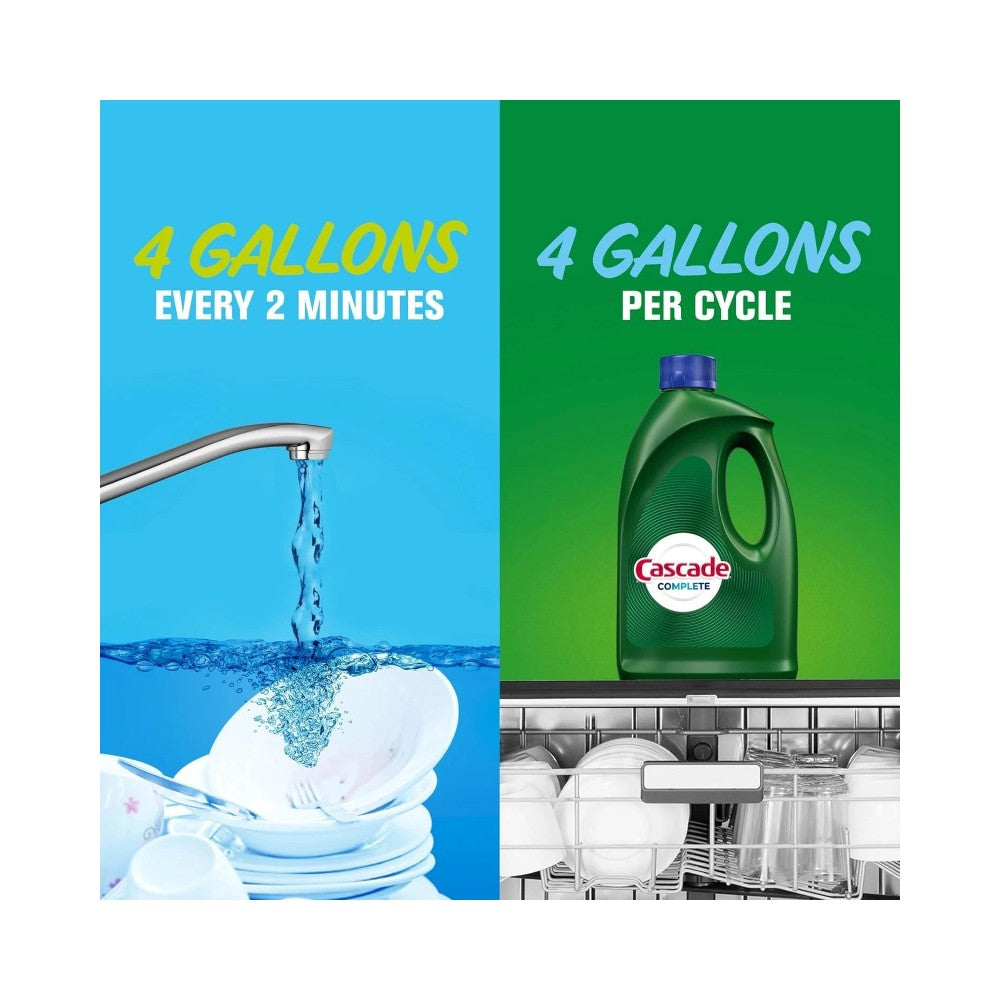 Cascade Complete Gel Dishwasher Detergent 75oz (2.12kg)