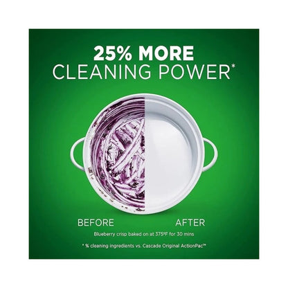 Cascade Complete Dishwasher Capsules Lemon Scent 78's