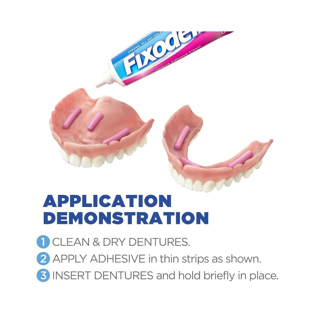 Fixodent Original Denture Adhesive Cream 0.75oz (21g)