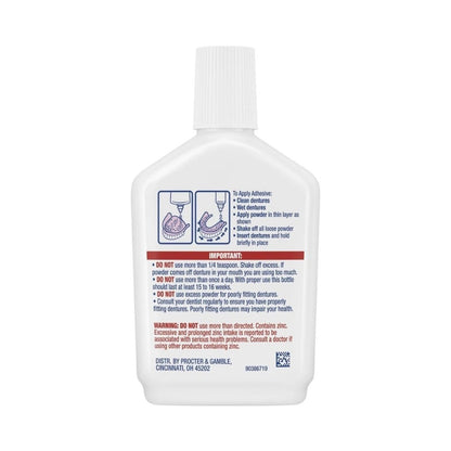 Fixodent Extra Hold Denture Adhesive Powder 2.7oz (76g)