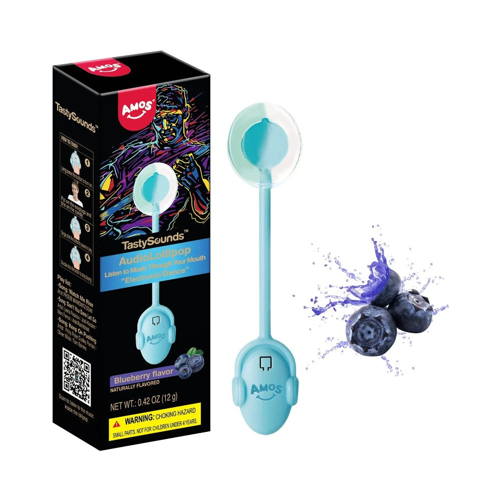 Amos TastySounds Music Lollipop 0.42oz (12g)