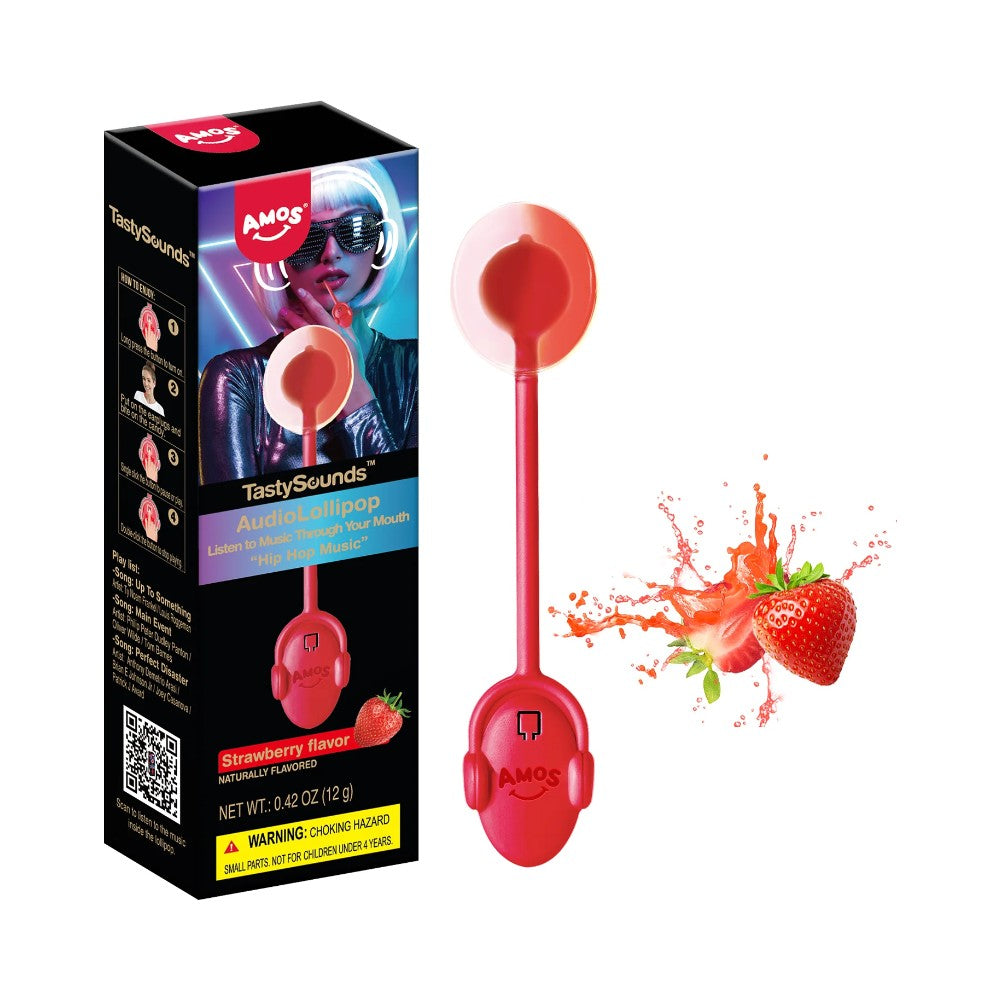 Amos TastySounds Music Lollipop 0.42oz (12g)