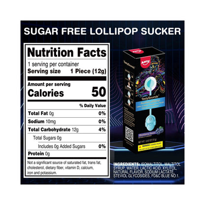Amos TastySounds Music Lollipop 0.42oz (12g)