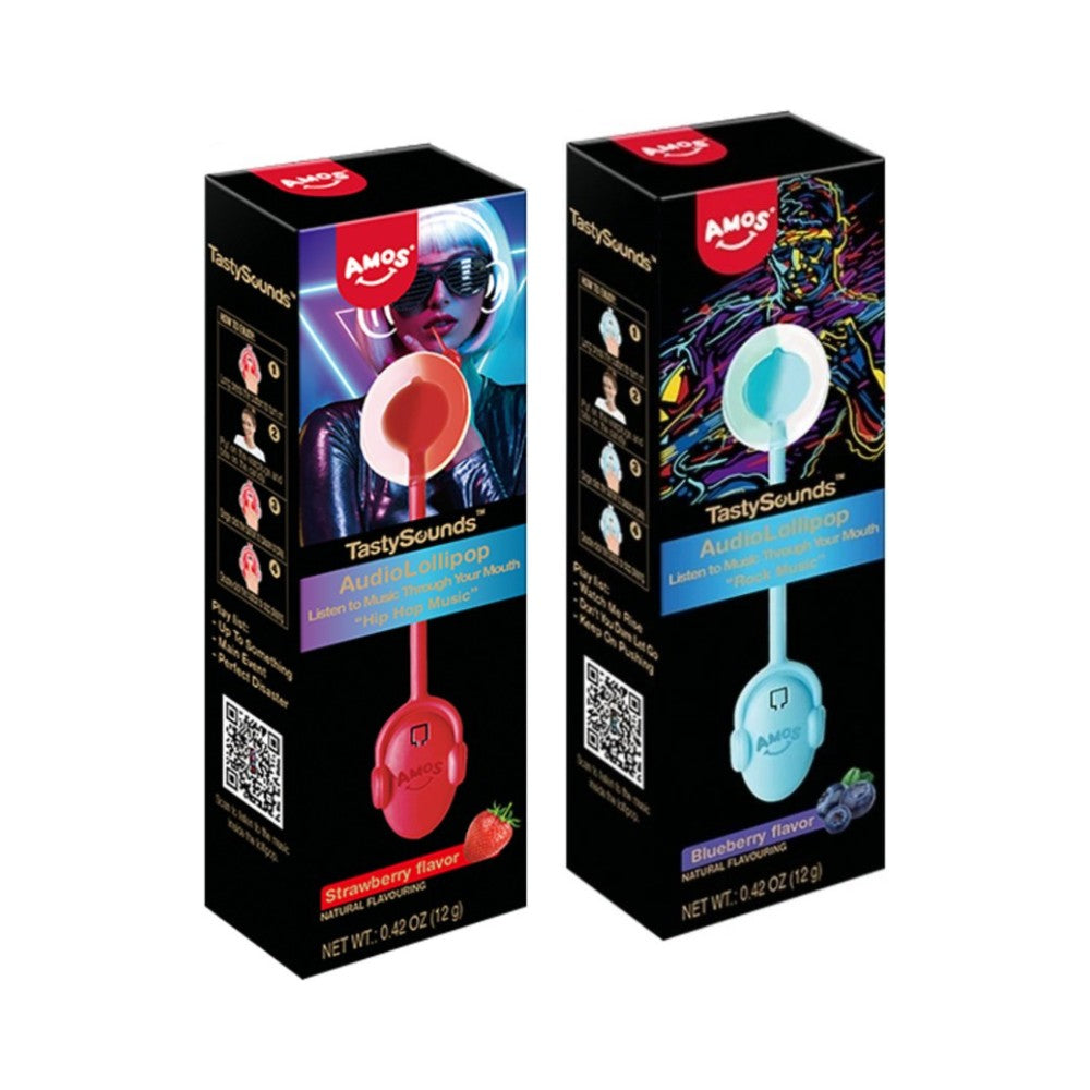 Amos TastySounds Music Lollipop 0.42oz (12g)